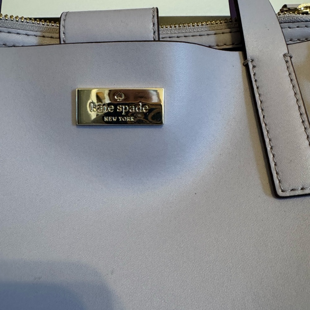 Kate Spade Lavender Tote Bag - Picture 2 of 14